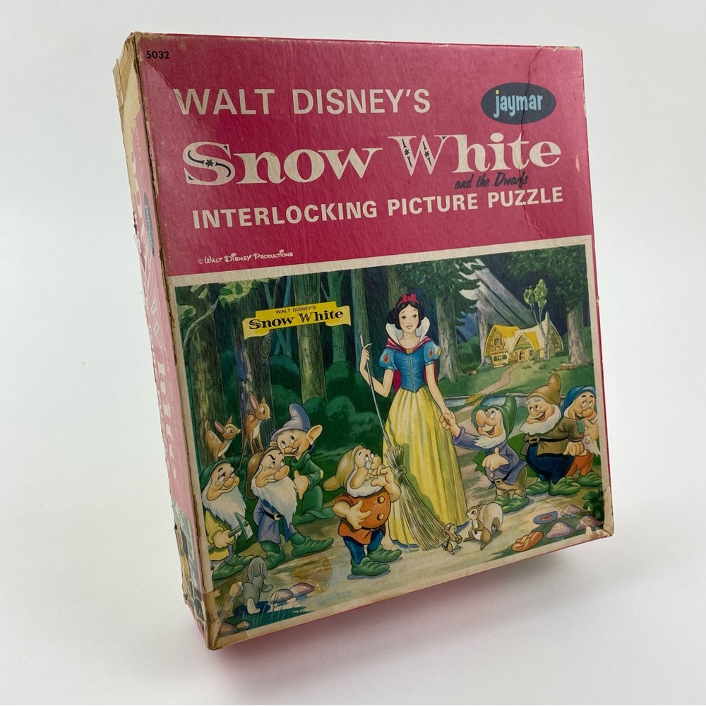 Walt Disney's Snow White Puzzle by Jaymar #5032 100 Pieces